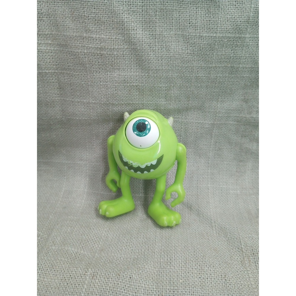 Disney Pixar Monsters Inc Mike Wazowski Green Figurine Toy‎ Toddler Kid Baby
